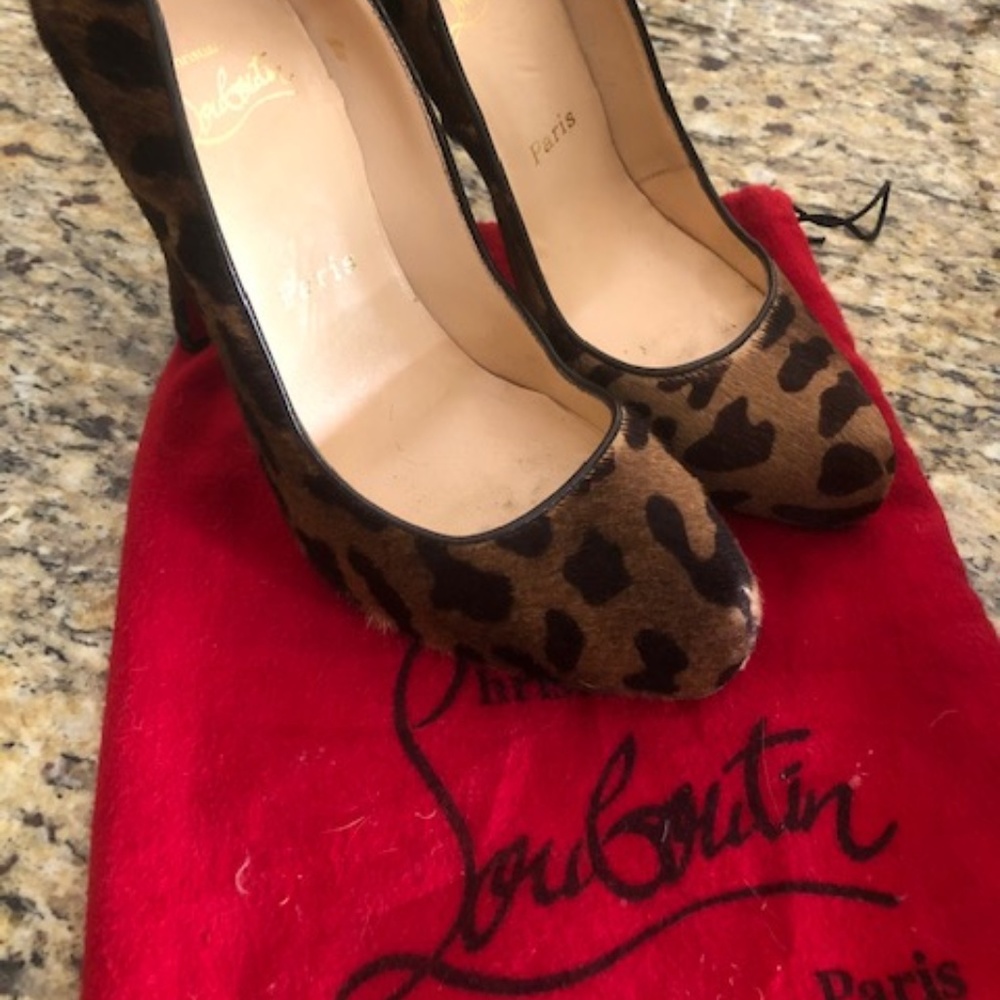Christian Louboutin Women's Animal Print Shoes